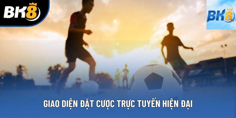 Giao diện đặt cược trực tuyến hiện đại