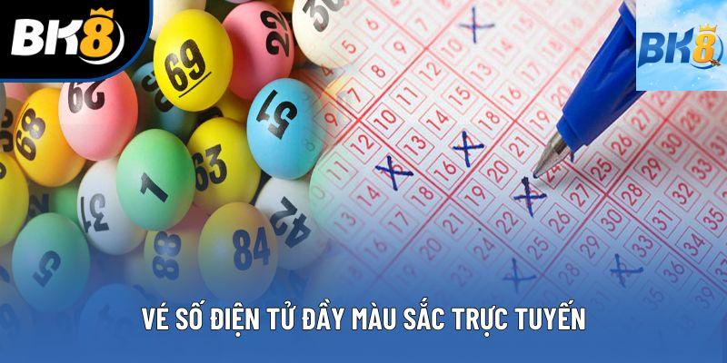 Vé số điện tử đầy màu sắc trực tuyến